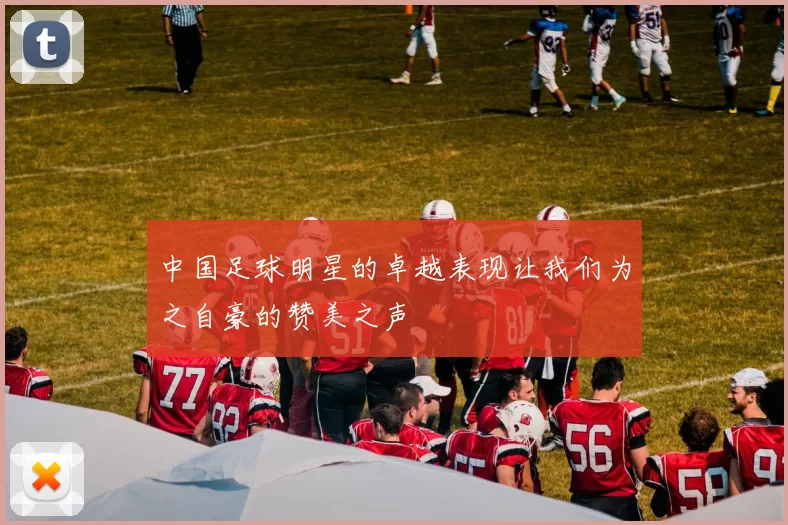 中国足球明星的卓越表现让我们为之自豪的赞美之声