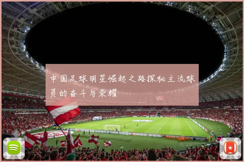 中国足球明星崛起之路探秘主流球员的奋斗与荣耀